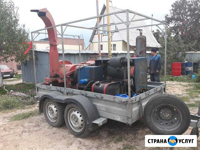 Дробилка веток измельчитель.Расчистка участков Богородск - изображение 1