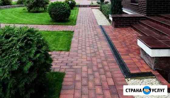 Укладка тротуарной плитки Щёлков и московская обла Щёлково
