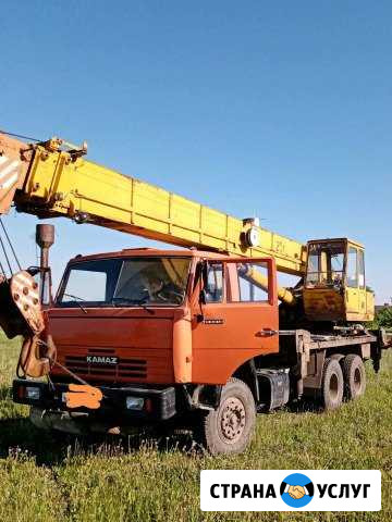 Услуги автокрана 25 тонн 21 метр Липецк - изображение 1