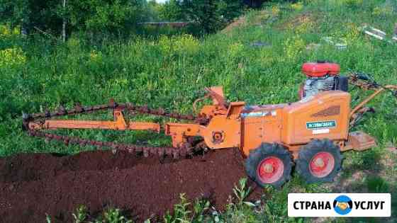 Траншеекопатель грунторез, ш. 15см,глуб. 80см Киров