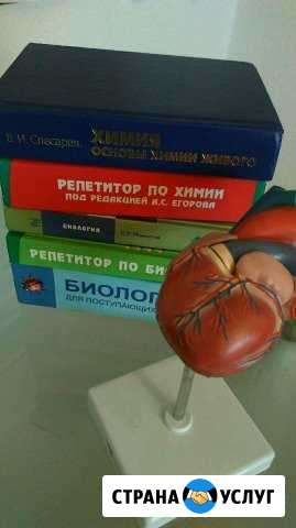 Репетитор химии и биологии Санкт-Петербург - изображение 1