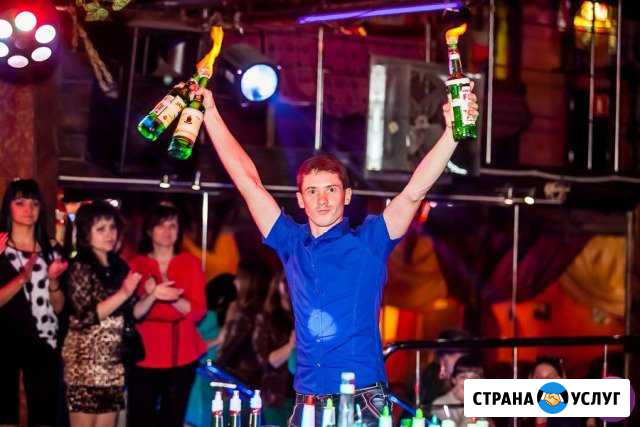 Бармен шоу. Пирамиды из бокалов с шампанским Краснодар - изображение 1