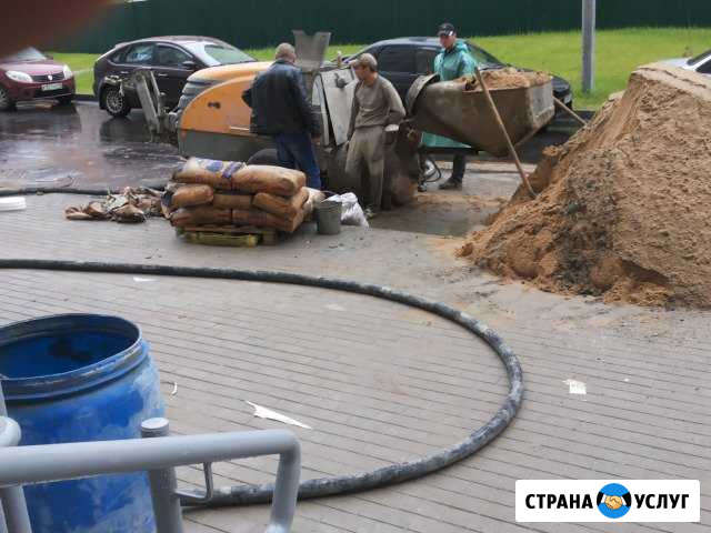 Механизированная стяжка пола.За 1 день Клин - изображение 1
