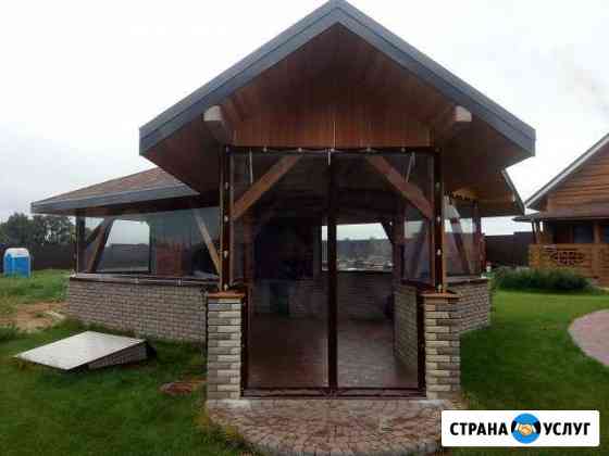 Mягкие окна для беседки веранды террасы и кафе Химки