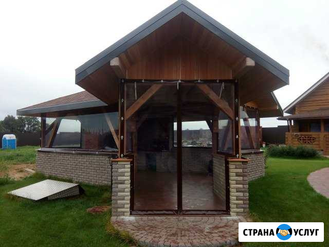 Mягкие окна для беседки веранды террасы и кафе Химки - изображение 1