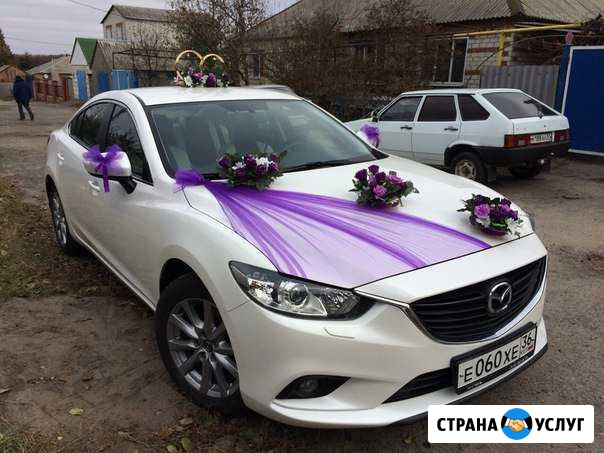Mazda 6 на свадьбу, трансфер, встречи из род. дома Старый Оскол - изображение 1