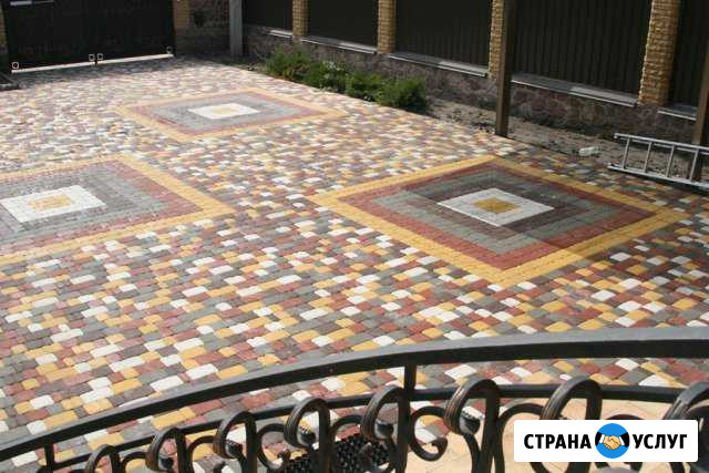 Укладка тротуарной плитки Старый Оскол - изображение 1