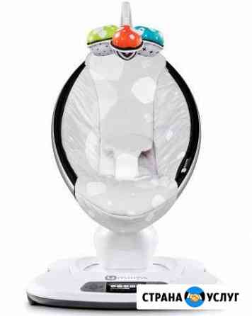 Электронный шезлонг-качалка 4moms MamaRoo-прокат Челябинск