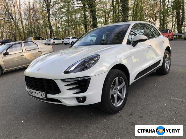 Аренда/прокат автомобиля Porsche Macan 2018 г.в Сочи - изображение 1