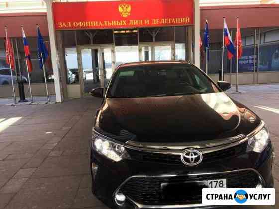 Аренда автомобиля Toyota Camry с водителем Санкт-Петербург