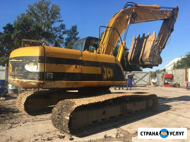 Услуги гусеничных экскаваторов JCB 220LC и камазов Великие Луки - изображение 1
