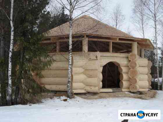 Строительство домов и бань ручной рубки из кедра Челябинск