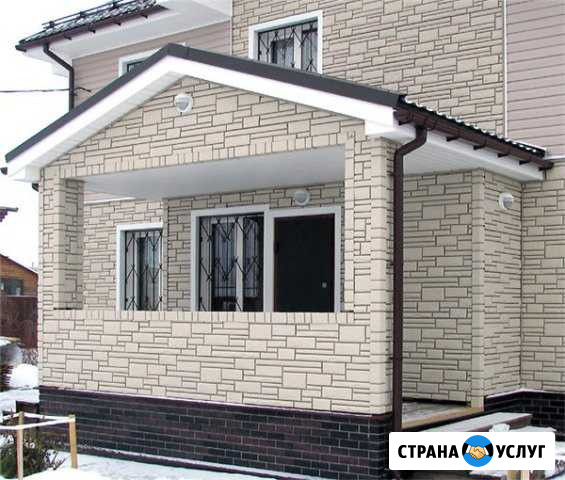 Заборы.Сайдинг.Фасады Штукатурка Крыши-ремонт Бор - изображение 1