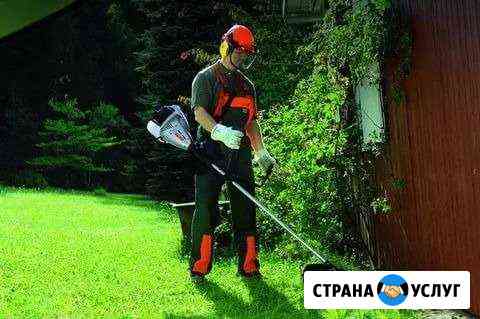 Покос травы, скошу траву Уфа