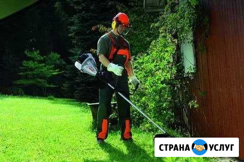 Покос травы, скошу траву Уфа - изображение 1