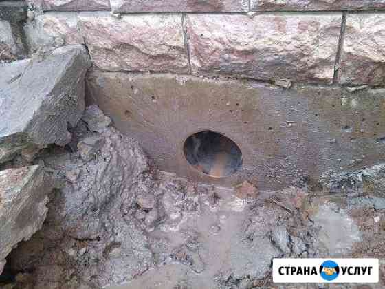 Отверстия в бетоне под коммуникации Строитель