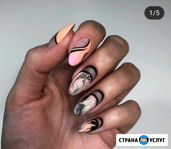 Маникюр И педикюр, роспись ногтей Новороссийск - изображение 1