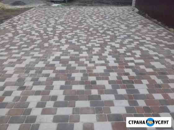 Укладка тротуарной плитки Белгород