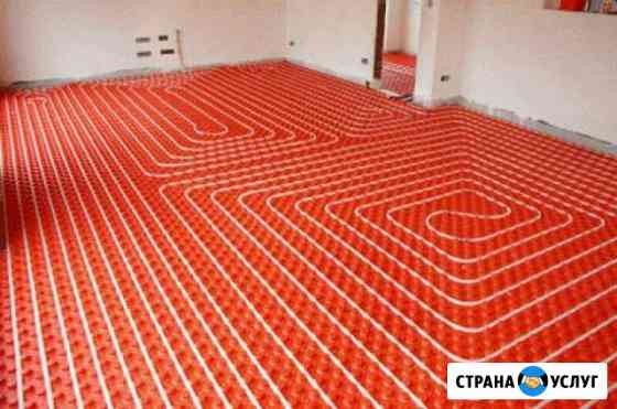 Теплые полы, монтаж теплых полов, отопление, санте Ярославль