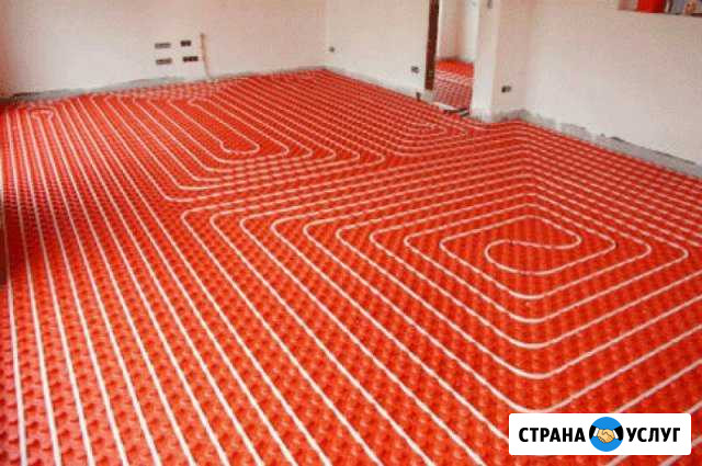 Теплые полы, монтаж теплых полов, отопление, санте Ярославль - изображение 1