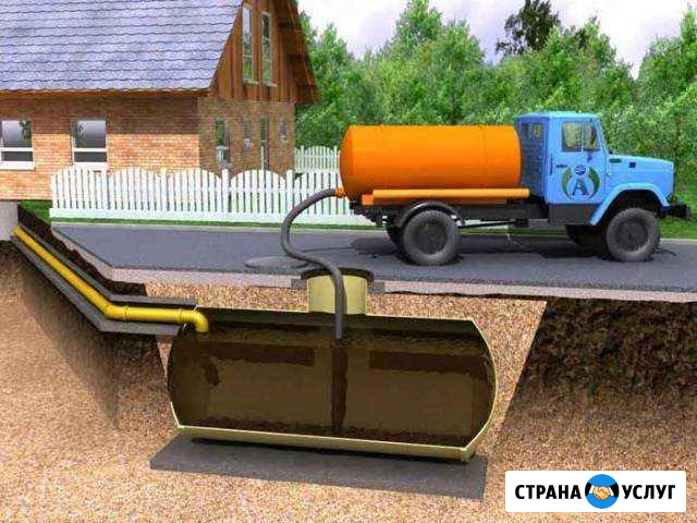 Откачка канализации, выгребных ям, вывоз жбо Набережные Челны - изображение 1