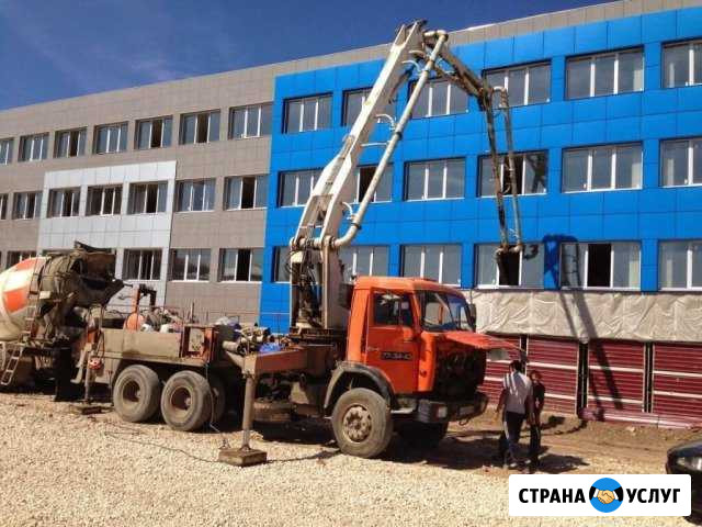 Бетононасос автобетононасос 21-42м Уфа - изображение 1