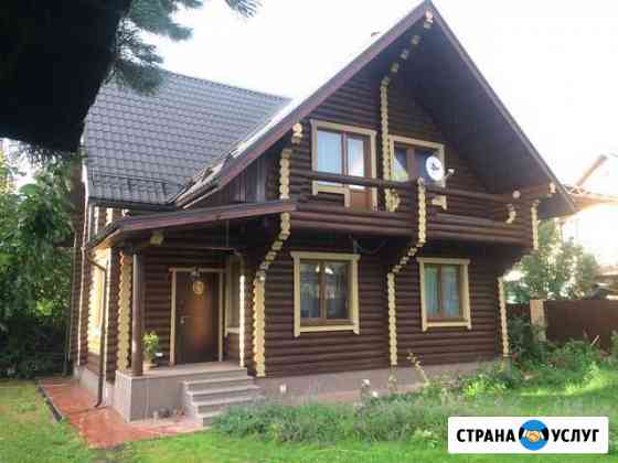 Отделка срубов. Строительные работы Красногорск