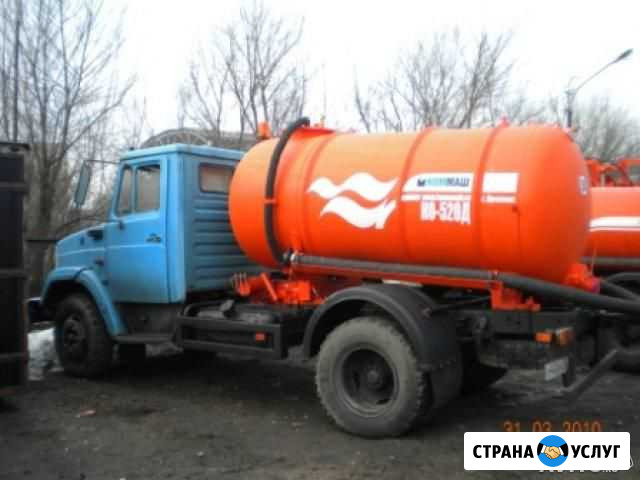 Услуги ассенизатора. Откачка септиков, туалетов Калуга - изображение 1