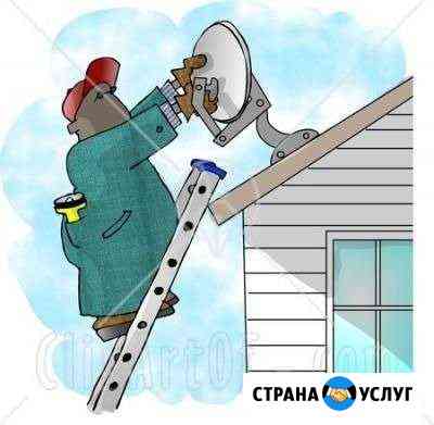 Настройка спутниковых антенн Триколор НТВ+ МТС Санкт-Петербург