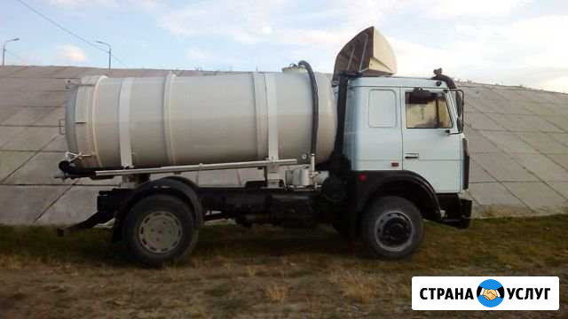 Услуги ассенизатор, илосос откачка сливных ям 8куб Курск - изображение 1