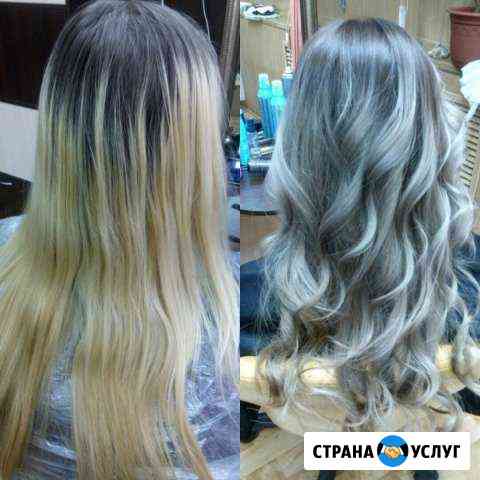 Окрашивание волос Барнаул