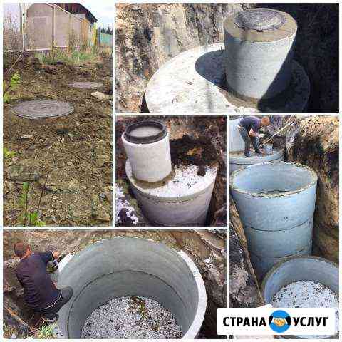 Септик,выгребная яма,сливная яма,канализация Челябинск