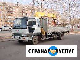 Услуги манипулятор аренда кран грузоперевозки 5т Набережные Челны - изображение 1