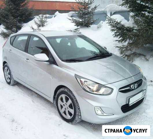Hundai Solaris (на газу) аренда авто в такси Калининград - изображение 1