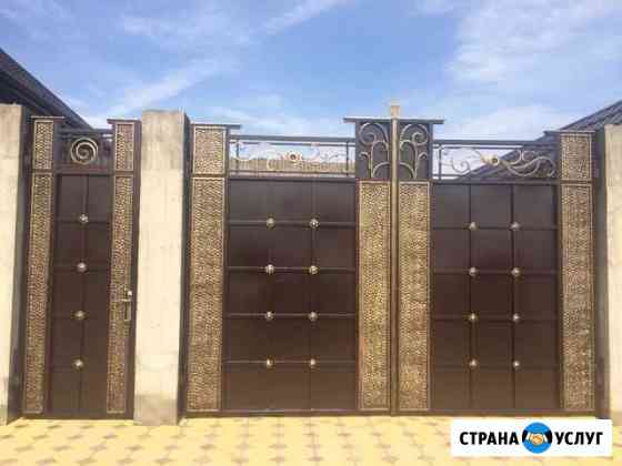 Покраска ворот Нальчик