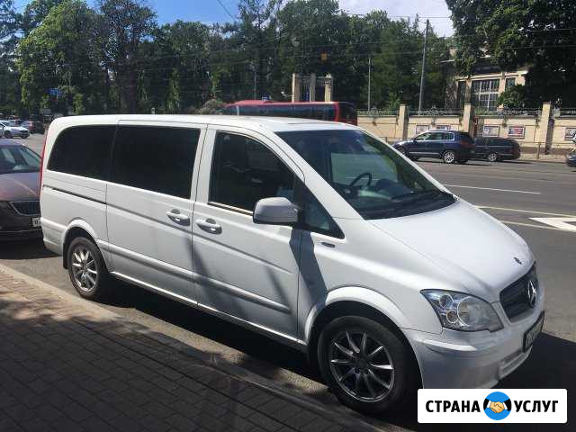 Аренда микроавтобуса/минивэн Мерседес Вито Санкт-Петербург - изображение 1