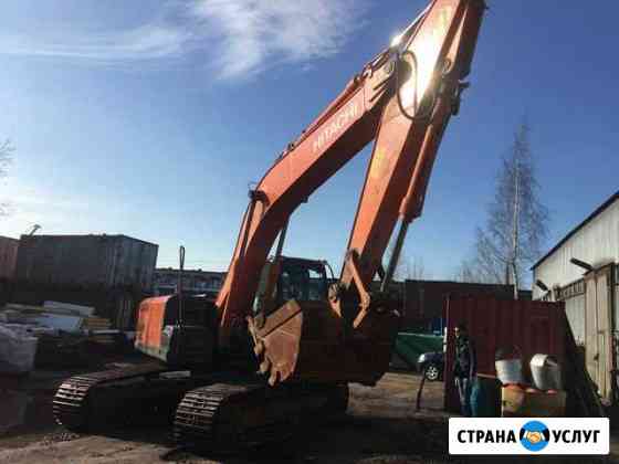 Аренда гусеничного экскаватора Санкт-Петербург
