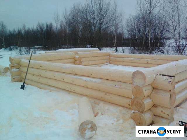 Срубы из строганого бревна, любые размеры Муром - изображение 1