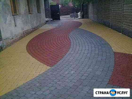 Укладка тротуарной плитки Чехов