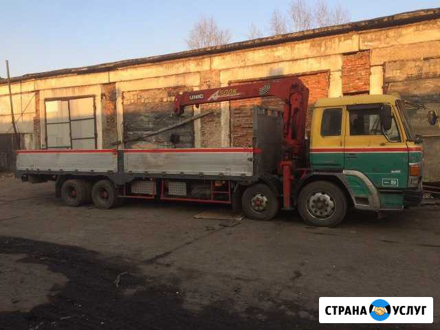 Воровайка, услуги манипулятора 10т и 5т Новокузнецк - изображение 1