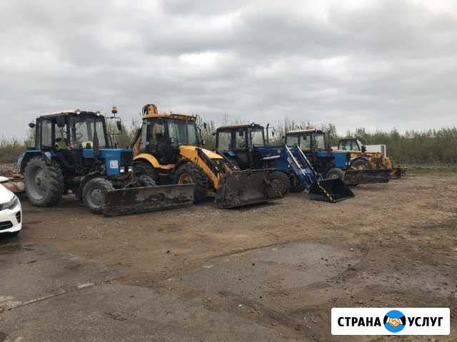 Аренда трактора,мтз 82.1щётка Коммунальная техника Санкт-Петербург - изображение 1