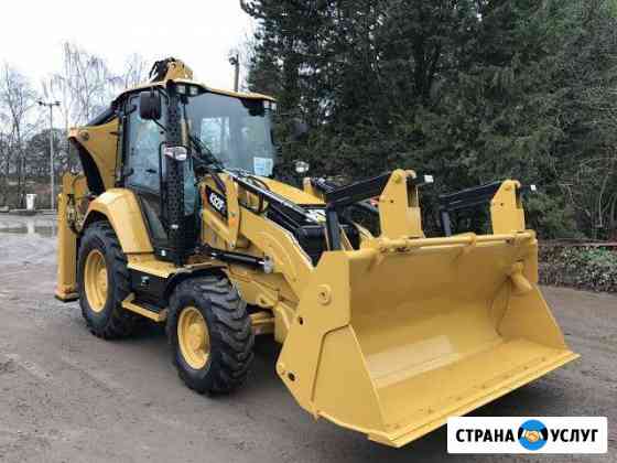 Аренда экскаватора-погрузчика CAT 432F Новотитаровская