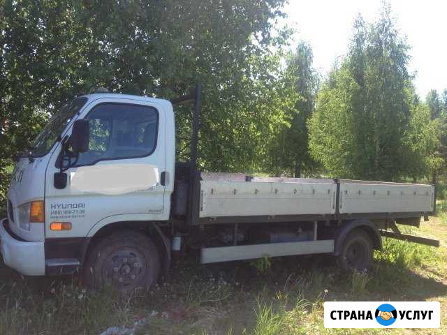 Грузоперевозки до 3.5 т Hyundai HD65 открытый борт Высокая Гора - изображение 1