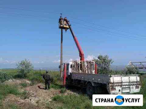 Грузоперевозки, услуги кран манипулятора, вышки Анапа