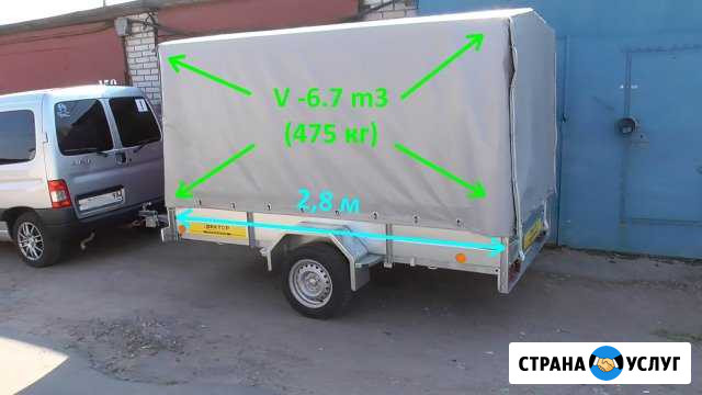 Прицеп легковой в аренду Санкт-Петербург - изображение 1