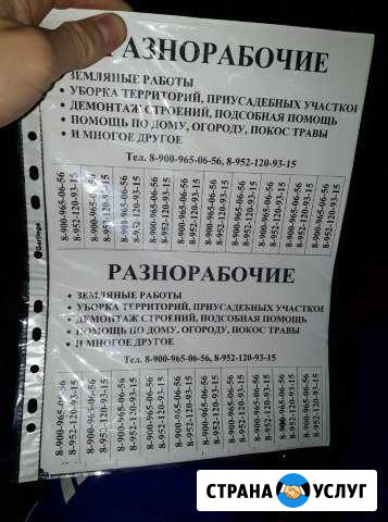 Разнорабочие Ряжск - изображение 1