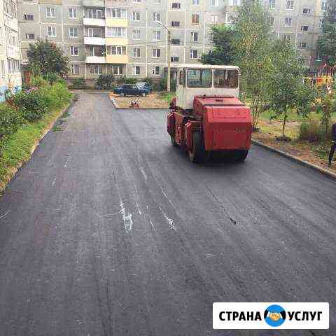 Благоустройство территории, Асфальтирование дорог Ярославль