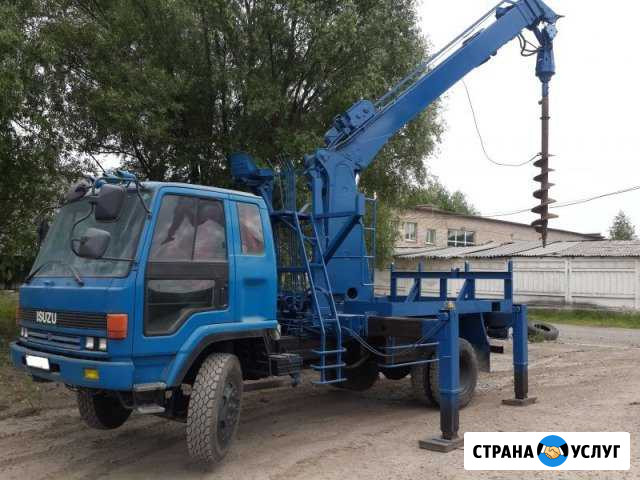 Бурение свай. Услуги ямобура Краснодар - изображение 1