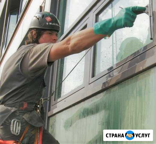 Мойка окон, входных групп, лоджий, витрин Ростов-на-Дону - изображение 1