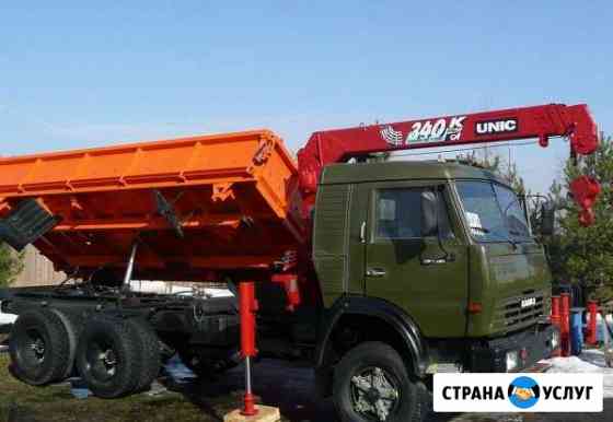 Услуги камаза сельхозник+манипулятор Белгород
